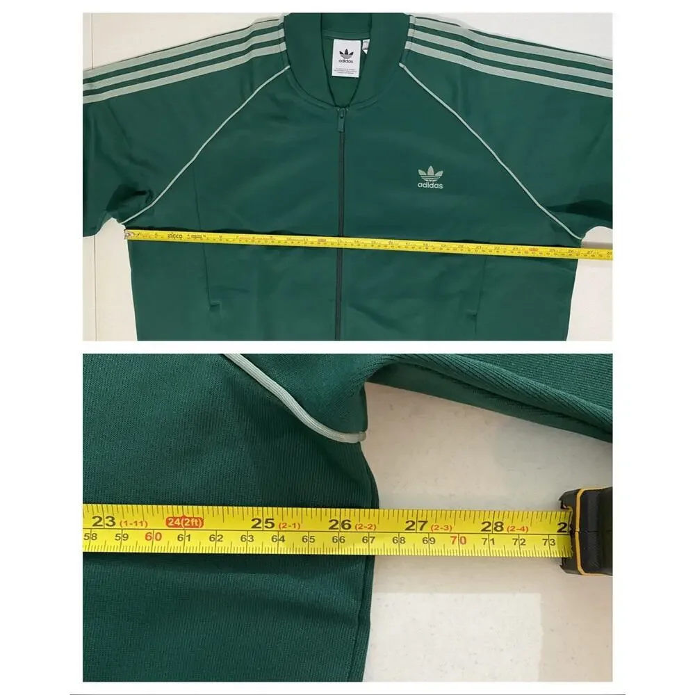 Adidas Originals Classic Superstar Tracksuit Collegiate Green Size 2XL
